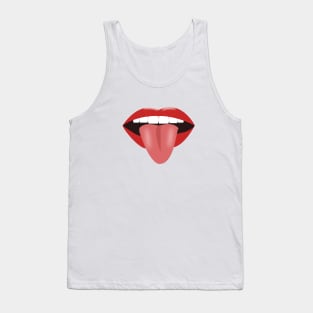 poking tongue out Tank Top